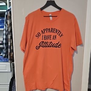 Bella + Canvas "So Apparently I Have an Attitude" Graphic Tee – Funny T-Shirt